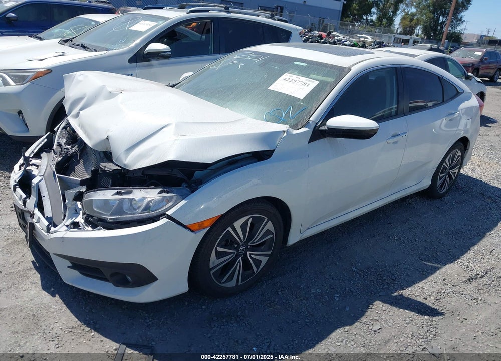 2017 HONDA CIVIC EX-L VIN: 2HGFC1F73HH651188