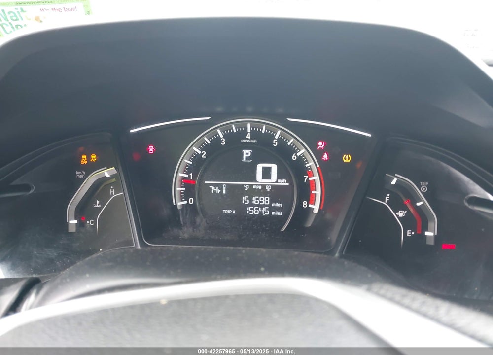 2018 HONDA CIVIC VIN: 2HGFC2F55JH513226
