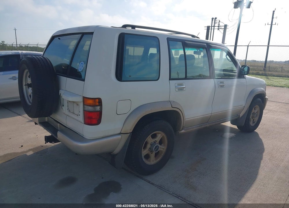 2002 ISUZU TROOPER LIMITED/LS/S VIN: JACDS58X427J11007