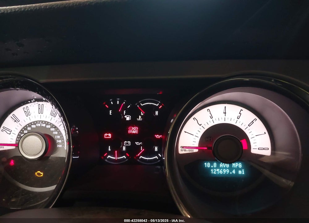 2012 FORD MUSTANG VIN: 1ZVBP8CF0C5263287
