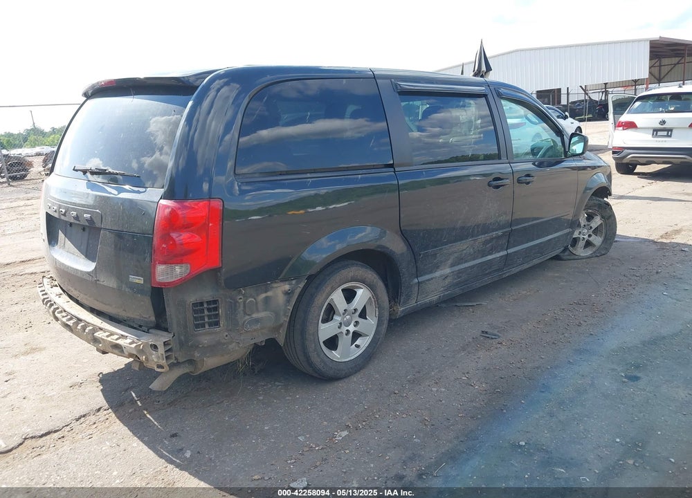 2013 DODGE GRAND CARAVAN SXT VIN: 2C4RDGCGXDR528685
