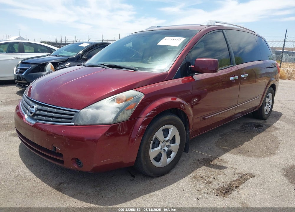 2009 NISSAN QUEST 3.5 S VIN: 5N1BV28U99N108318