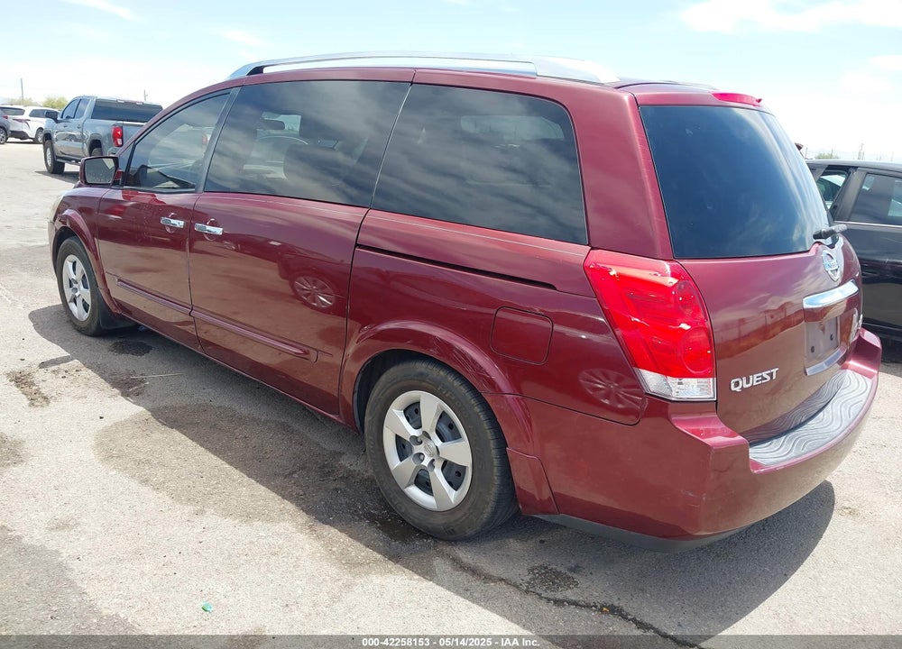 2009 NISSAN QUEST 3.5 S VIN: 5N1BV28U99N108318