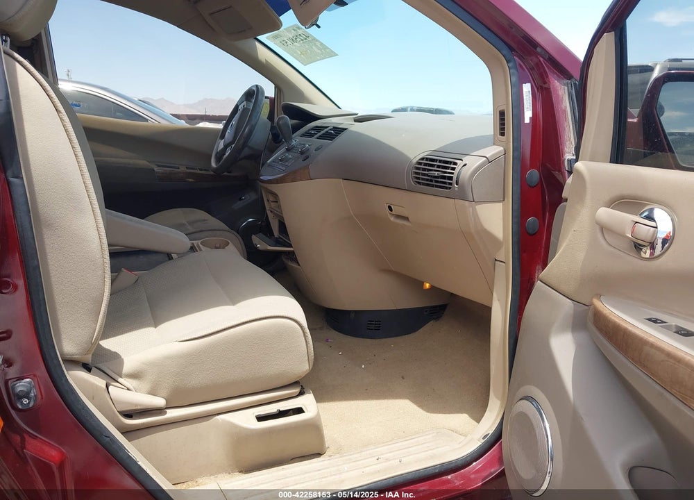 2009 NISSAN QUEST 3.5 S VIN: 5N1BV28U99N108318