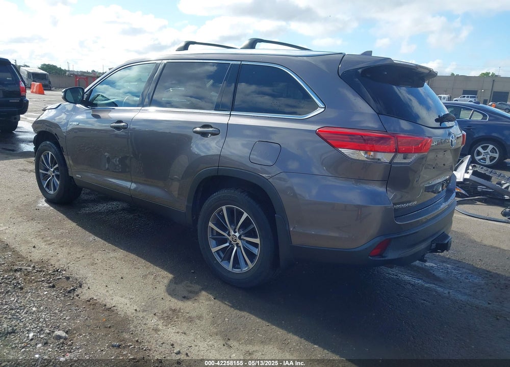 2019 TOYOTA HIGHLANDER HYBRID VIN: 5TDJGRFH6KS078946
