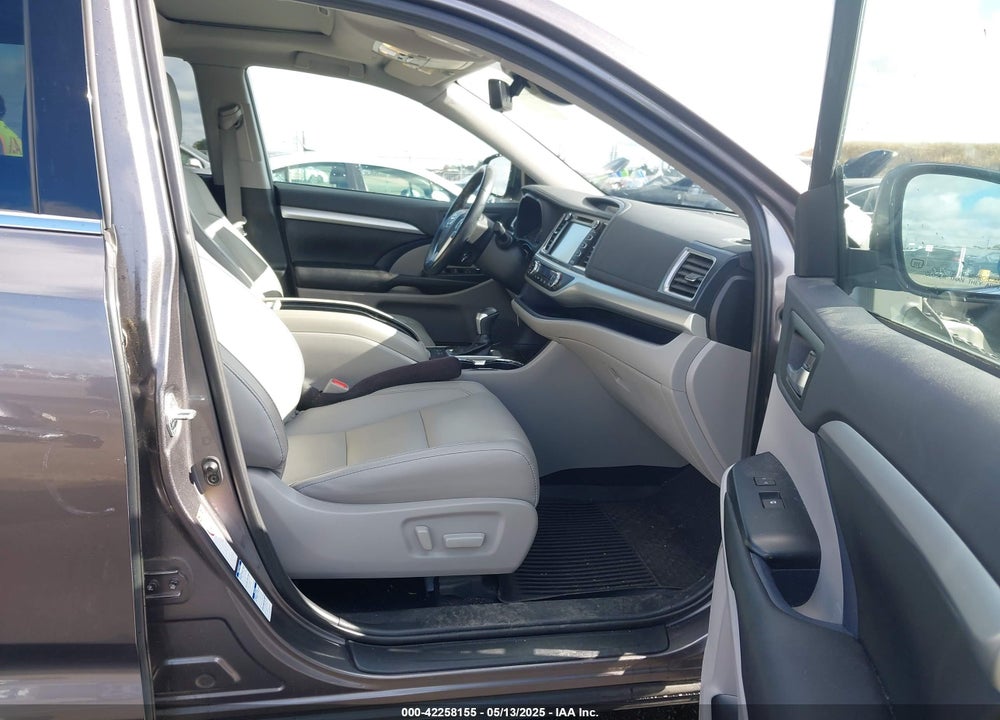 2019 TOYOTA HIGHLANDER HYBRID VIN: 5TDJGRFH6KS078946
