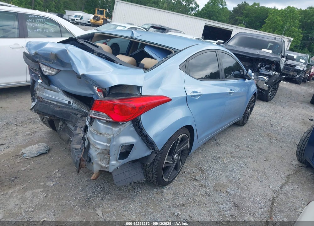 2012 HYUNDAI ELANTRA VIN: KMHDH4AE0CU203488
