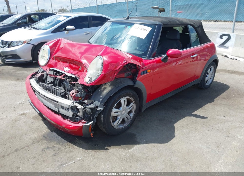 2007 MINI COOPER VIN: WMWRF335X7TG16764