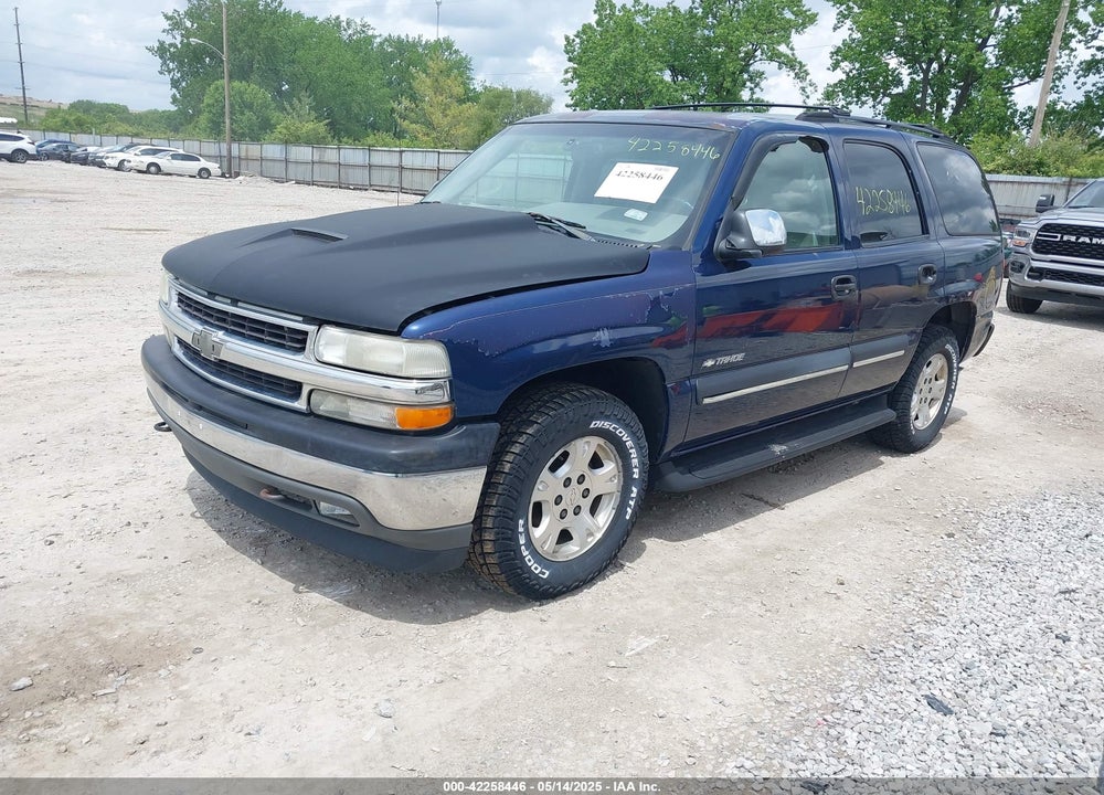2002 CHEVROLET TAHOE LS VIN: 1GNEC13Z52R284289