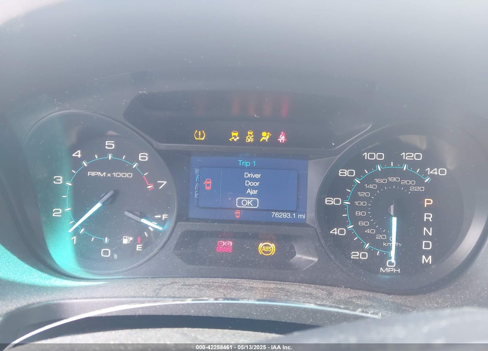 2014 FORD EXPLORER VIN: 1FM5K7B82EGC05034