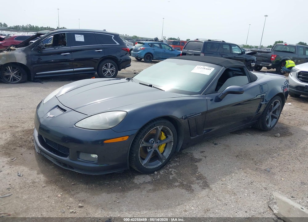 2013 CHEVROLET CORVETTE GRAND SPORT VIN: 1G1YW3DW9D5110189
