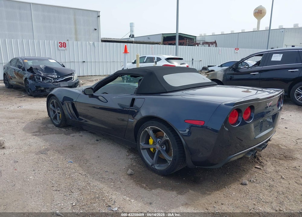 2013 CHEVROLET CORVETTE GRAND SPORT VIN: 1G1YW3DW9D5110189