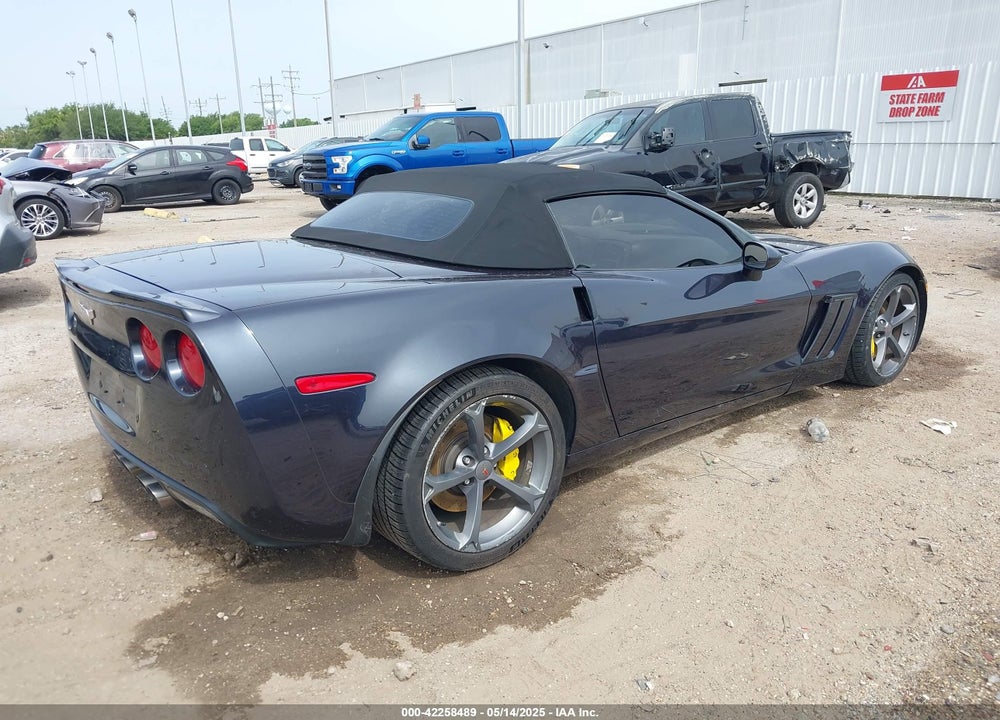 2013 CHEVROLET CORVETTE GRAND SPORT VIN: 1G1YW3DW9D5110189
