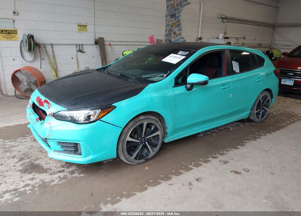 2020 SUBARU IMPREZA VIN: 4S3GTAJ68L1701379