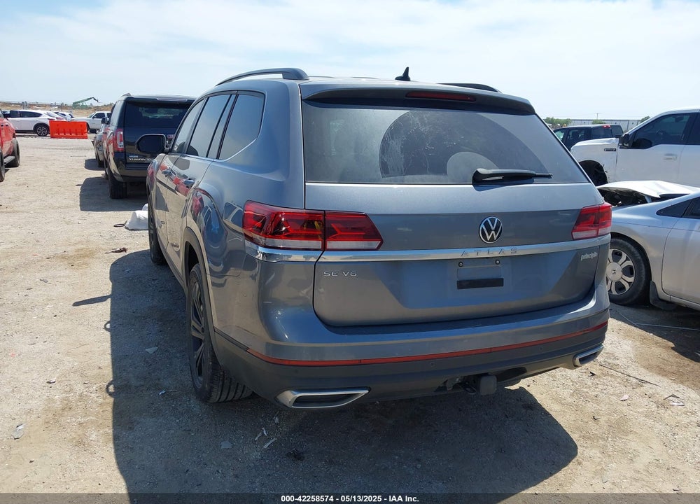 2022 VOLKSWAGEN ATLAS VIN: 1V2JR2CA2NC539640