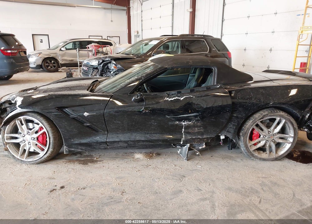 2016 CHEVROLET CORVETTE VIN: 1G1YK3D7XG5109481