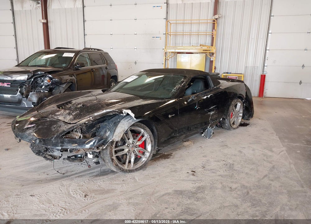 2016 CHEVROLET CORVETTE VIN: 1G1YK3D7XG5109481