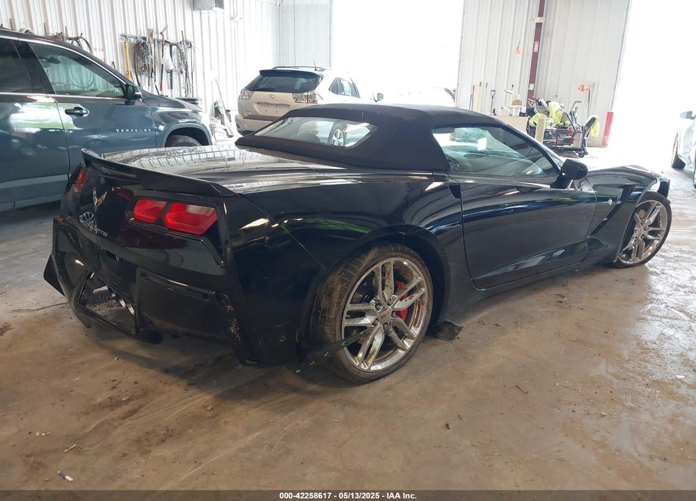 2016 CHEVROLET CORVETTE VIN: 1G1YK3D7XG5109481