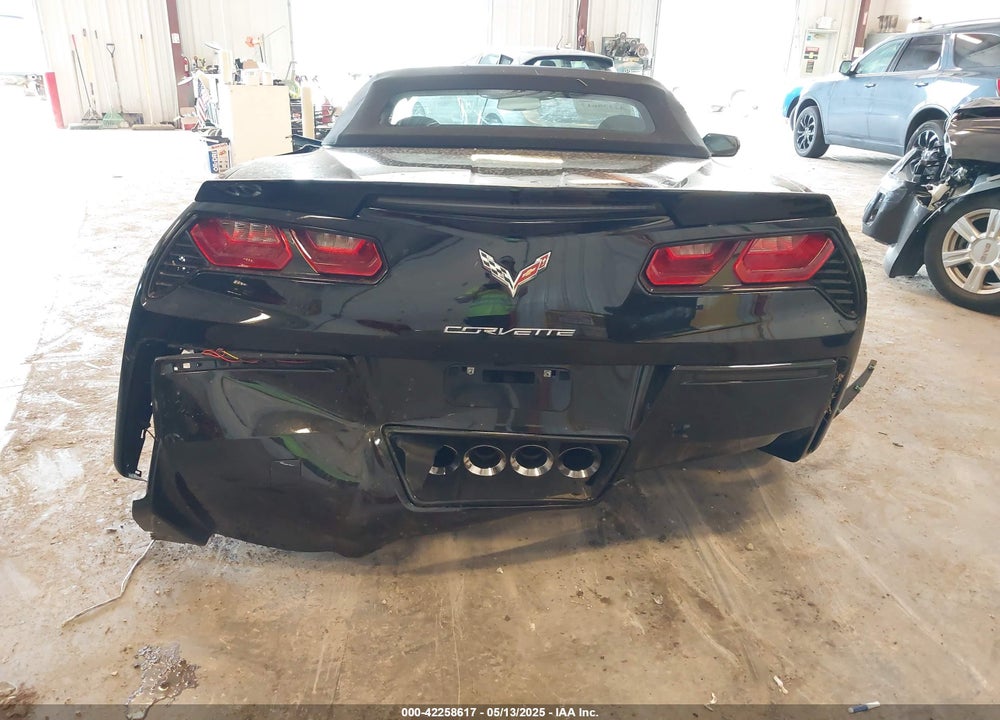 2016 CHEVROLET CORVETTE VIN: 1G1YK3D7XG5109481
