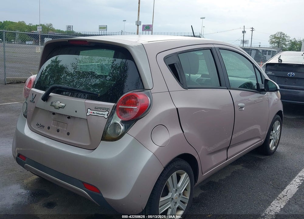 2013 CHEVROLET SPARK VIN: KL8CD6S9XDC500860