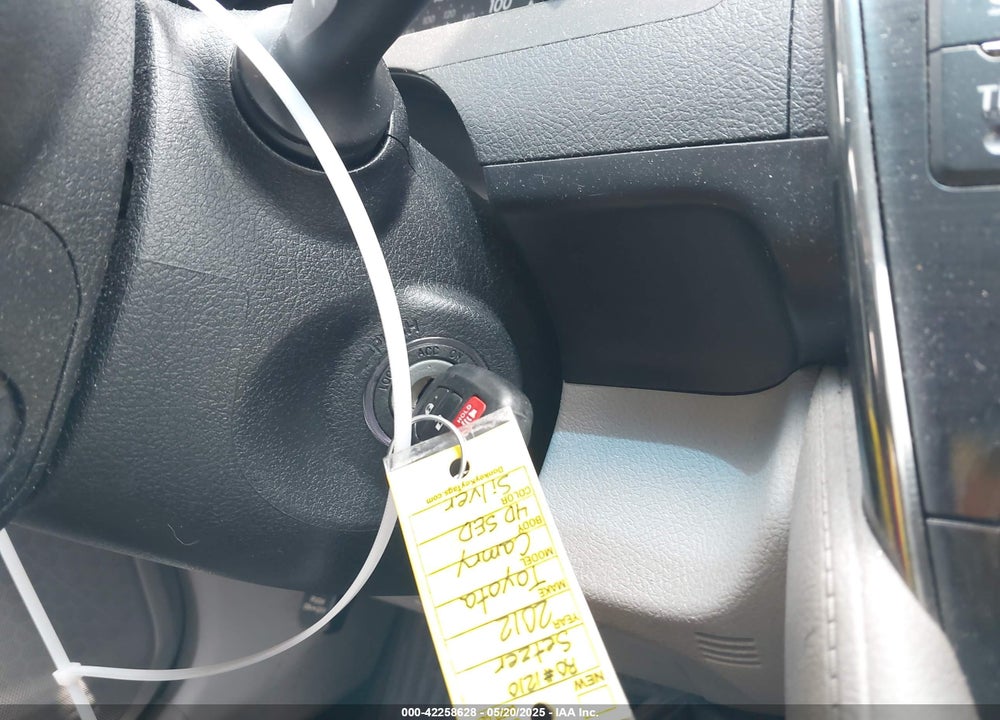 2012 TOYOTA CAMRY VIN: 4T4BF1FK2CR191702