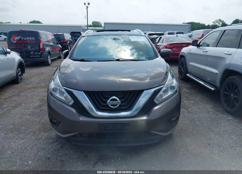 2018 NISSAN MURANO VIN: 5N1AZ2MG8JN138236