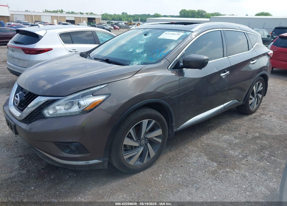 2018 NISSAN MURANO VIN: 5N1AZ2MG8JN138236