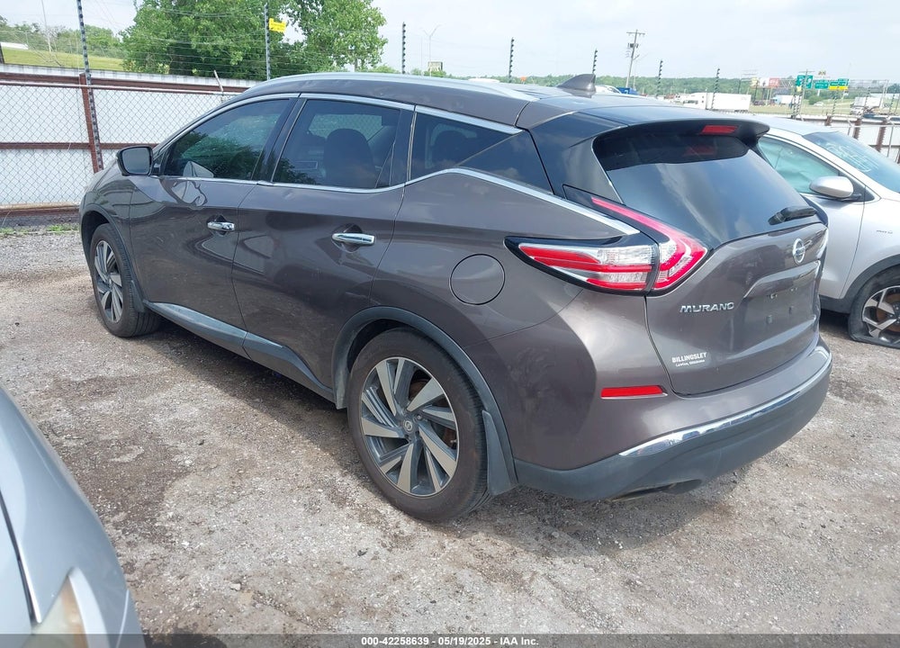 2018 NISSAN MURANO VIN: 5N1AZ2MG8JN138236