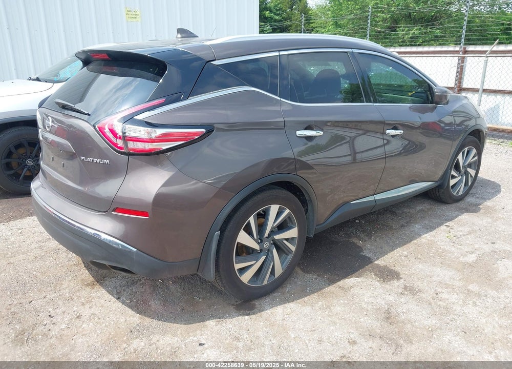 2018 NISSAN MURANO VIN: 5N1AZ2MG8JN138236