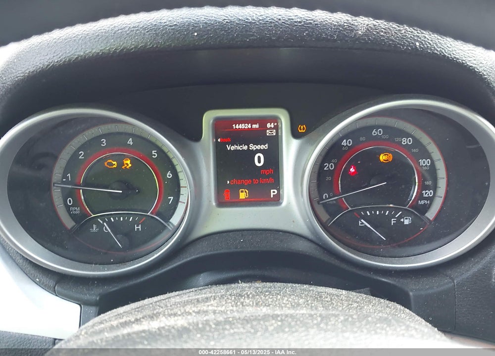 2016 DODGE JOURNEY VIN: 3C4PDCAB8GT147510