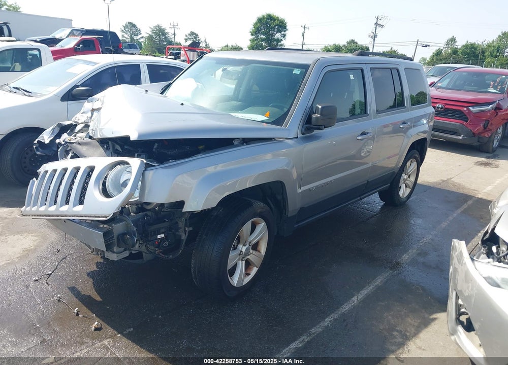 2016 JEEP PATRIOT VIN: 1C4NJRFB2GD714425