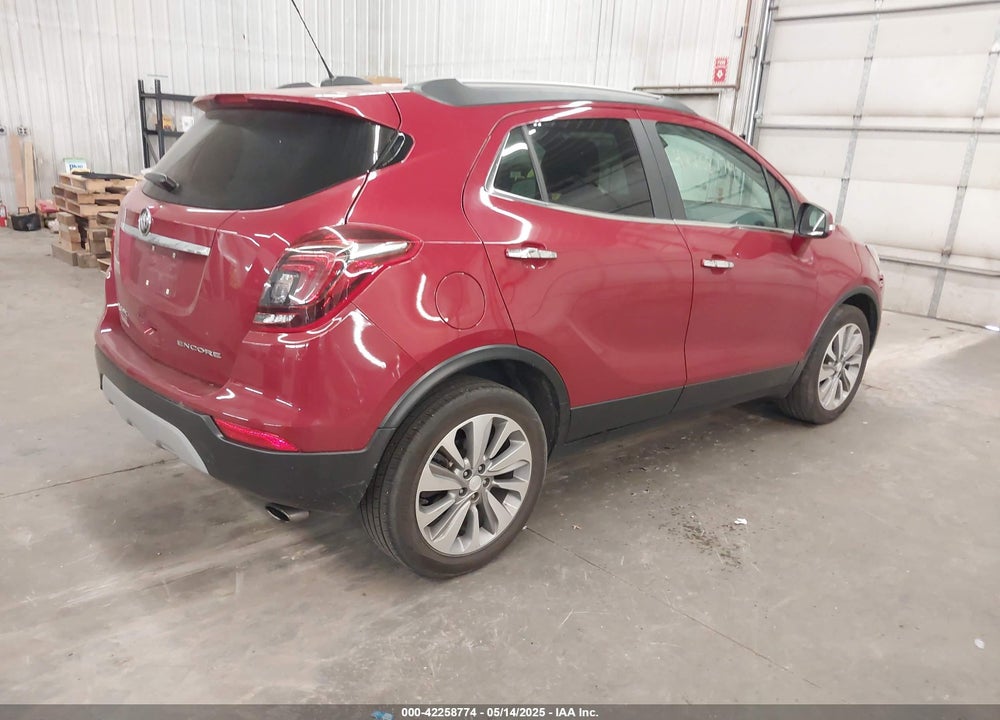 2018 BUICK ENCORE VIN: KL4CJASB4JB615522
