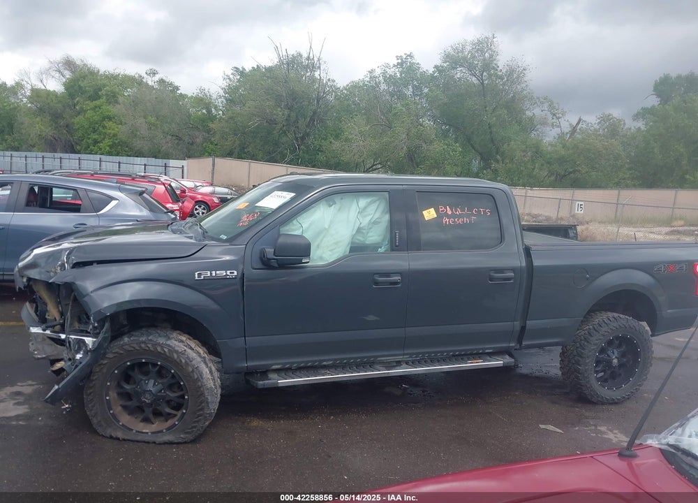 2017 FORD F-150 VIN: 1FTFW1EFXHKD98541