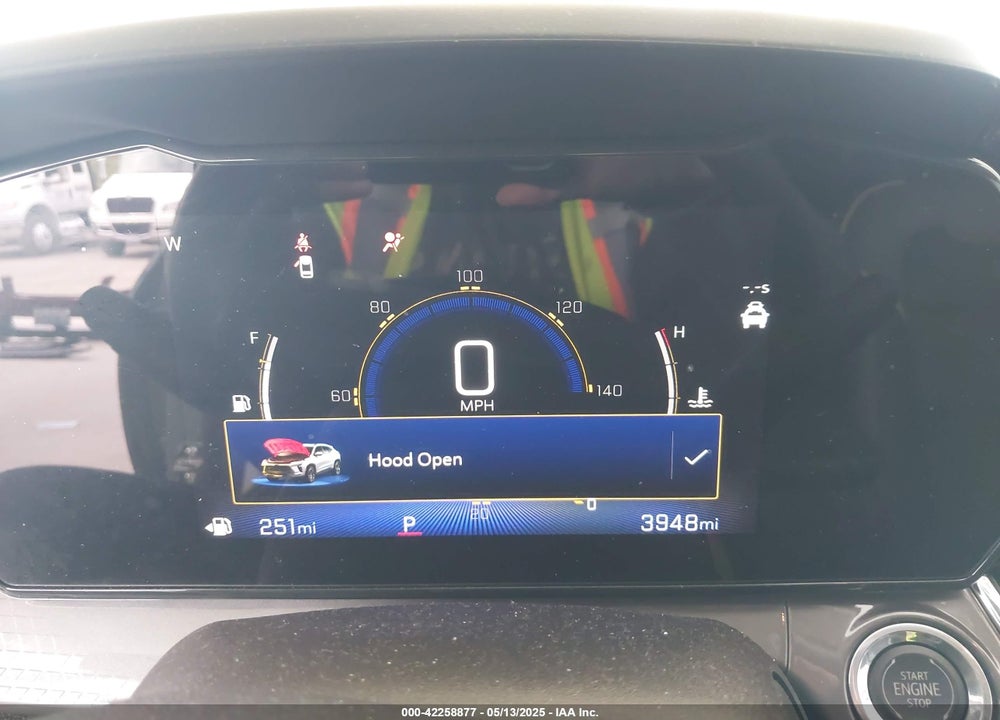 2025 CHEVROLET TRAX FWD ACTIV VIN: KL77LKEP9SC127187