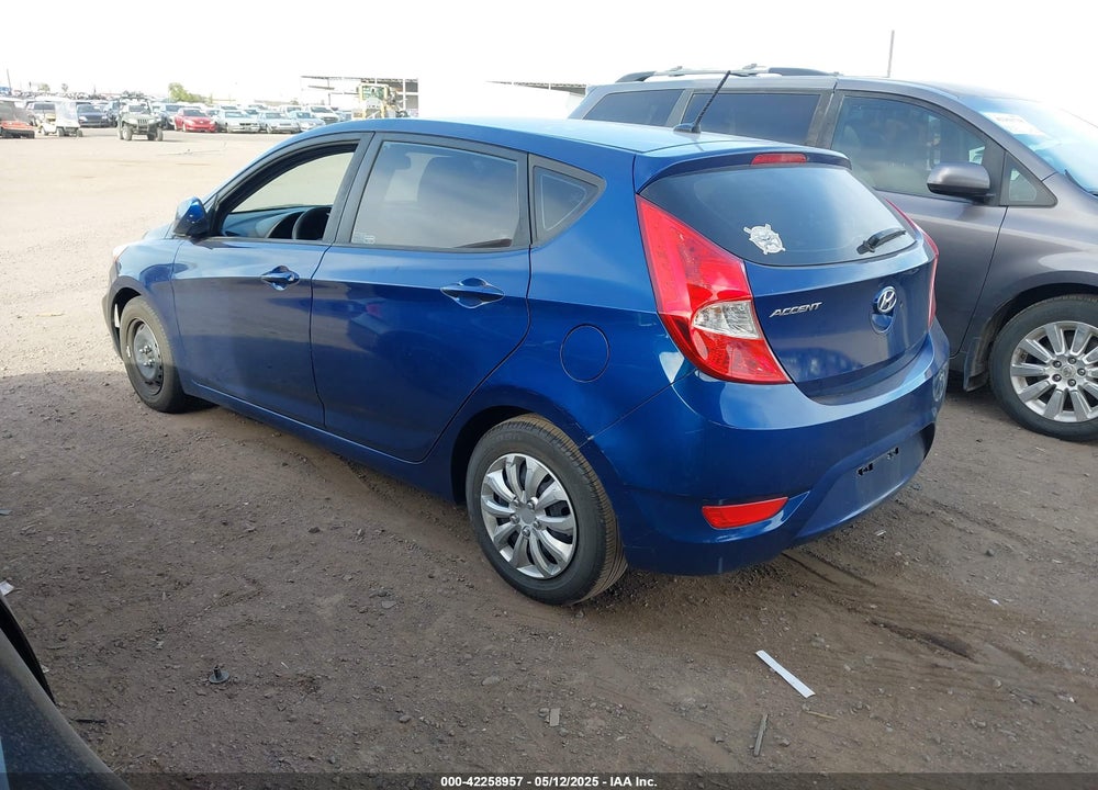 2016 HYUNDAI ACCENT VIN: KMHCT5AE9GU274940