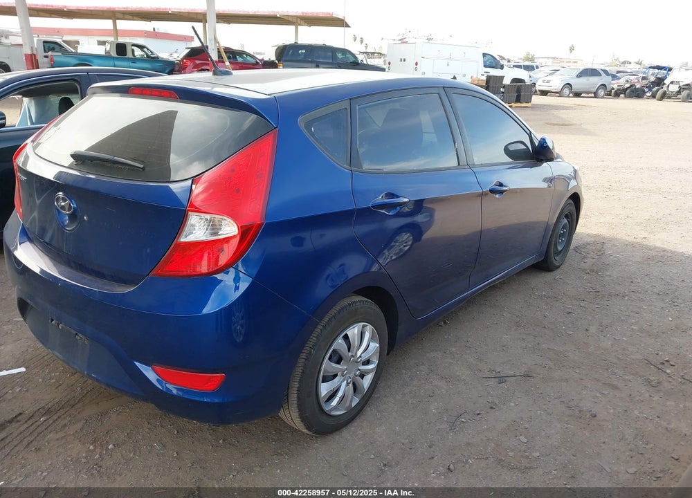 2016 HYUNDAI ACCENT VIN: KMHCT5AE9GU274940
