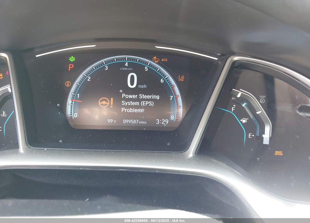 2019 HONDA CIVIC VIN: 19XFC1F37KE001388