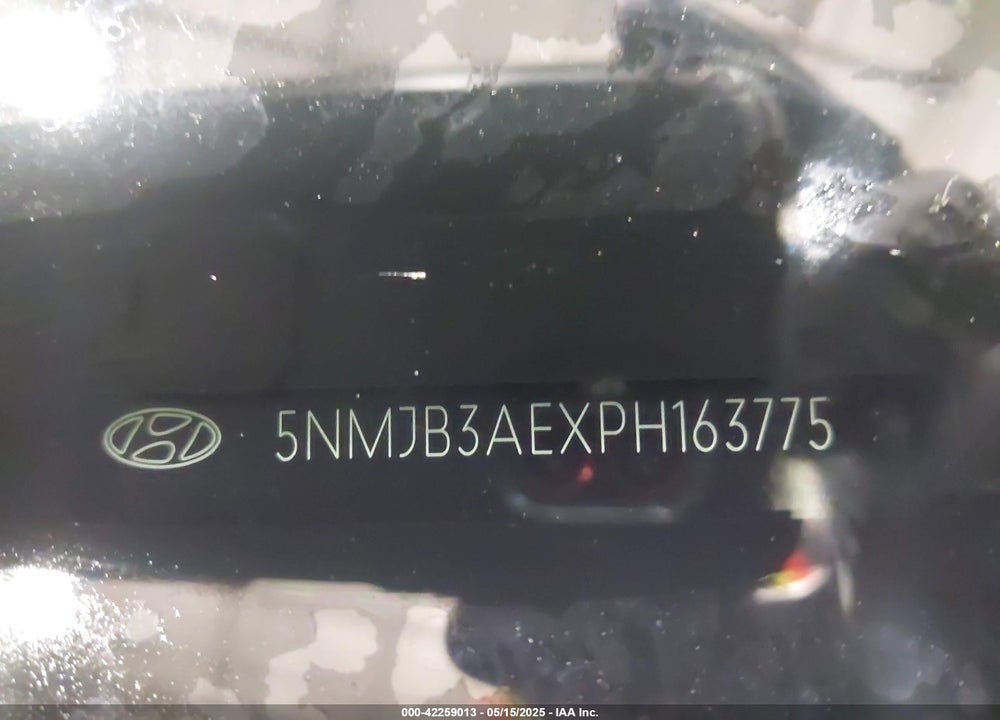 2023 HYUNDAI TUCSON VIN: 5NMJB3AEXPH163775