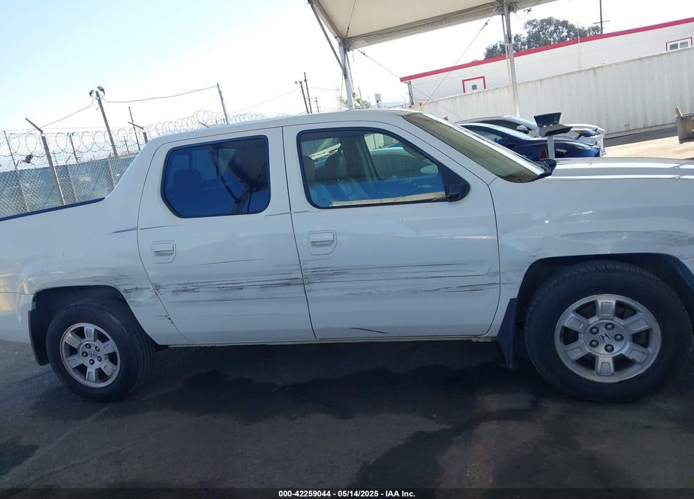2008 HONDA RIDGELINE RTL VIN: 2HJYK16548H515186