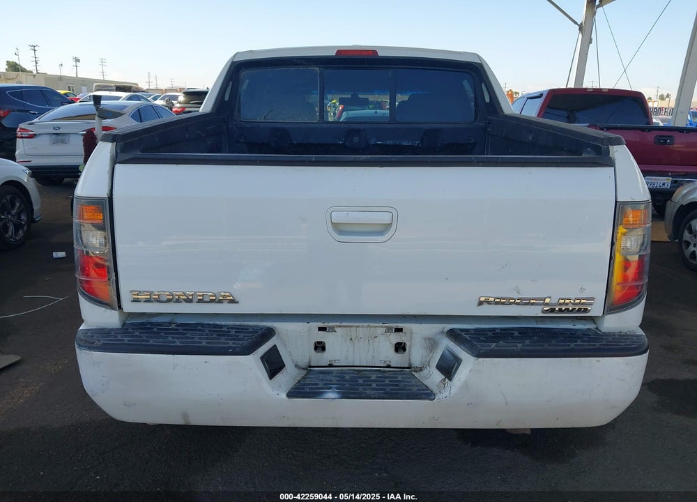 2008 HONDA RIDGELINE RTL VIN: 2HJYK16548H515186