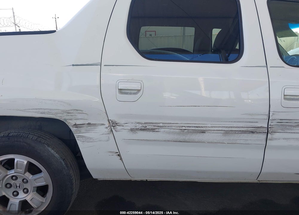 2008 HONDA RIDGELINE RTL VIN: 2HJYK16548H515186