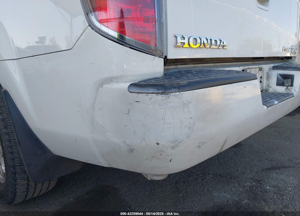 2008 HONDA RIDGELINE RTL VIN: 2HJYK16548H515186