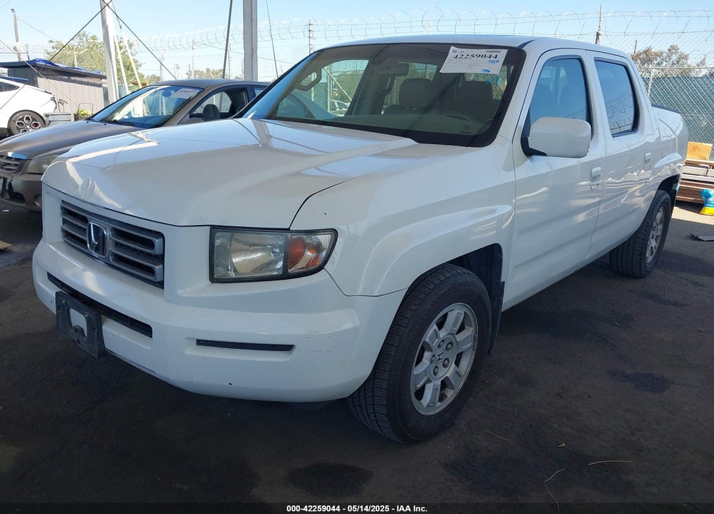 2008 HONDA RIDGELINE RTL VIN: 2HJYK16548H515186