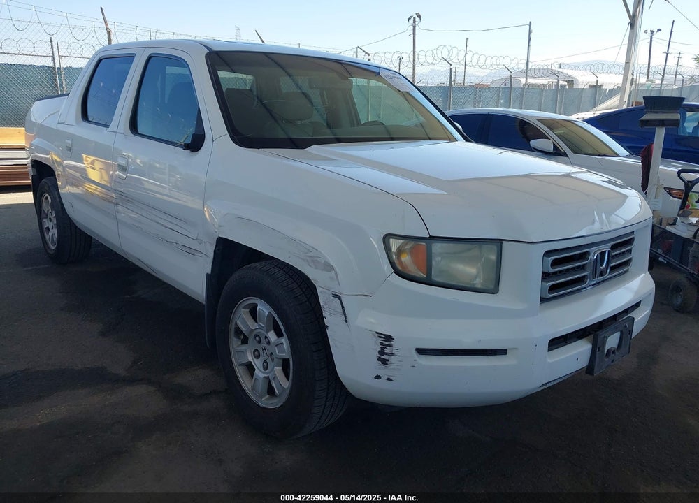 2008 HONDA RIDGELINE RTL VIN: 2HJYK16548H515186