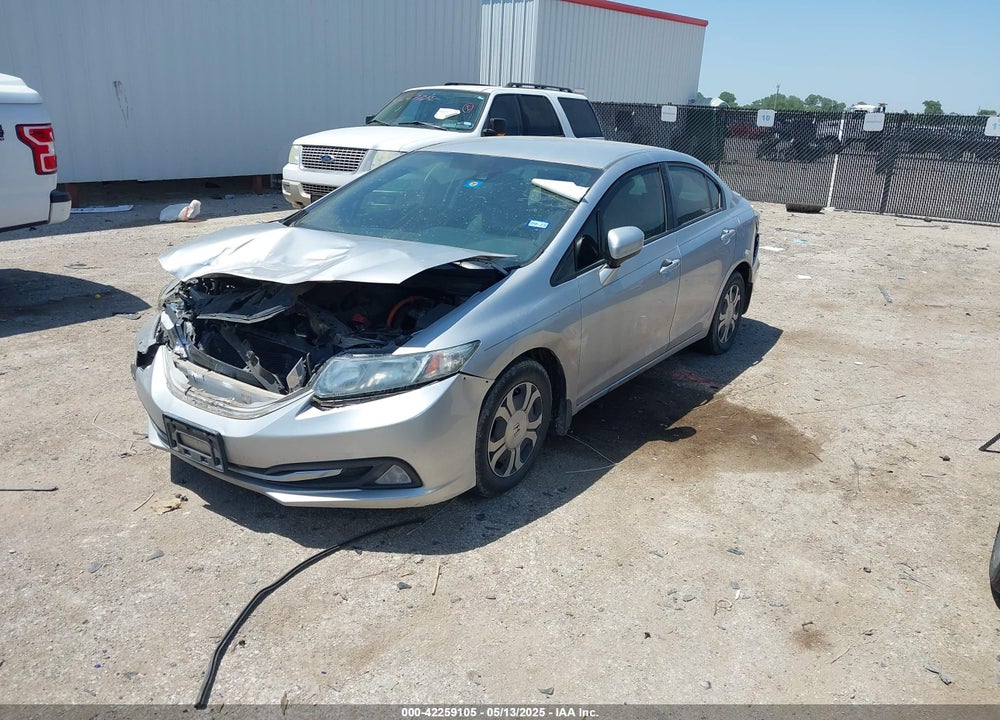 2014 HONDA CIVIC HYBRID VIN: 19XFB4F24EE000246