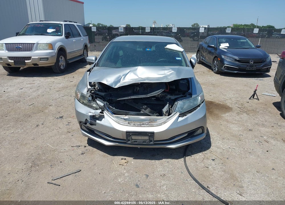 2014 HONDA CIVIC HYBRID VIN: 19XFB4F24EE000246
