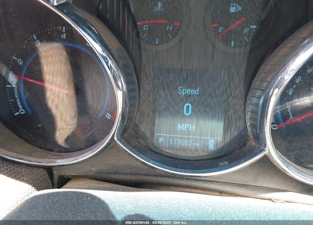 2012 CHEVROLET CRUZE LTZ VIN: 1G1PH5SC8C7340917