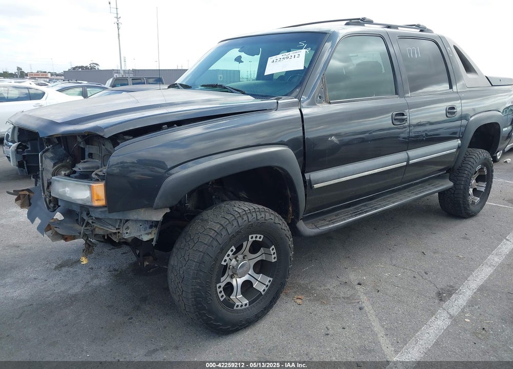 2003 CHEVROLET AVALANCHE 1500 VIN: 3GNEK13T93G339049