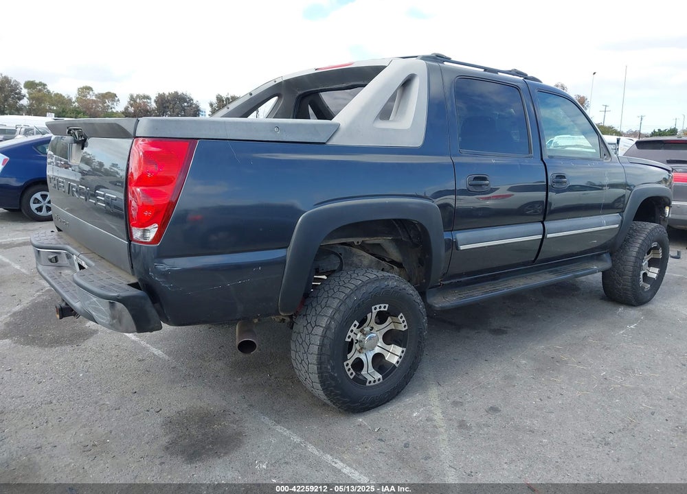 2003 CHEVROLET AVALANCHE 1500 VIN: 3GNEK13T93G339049