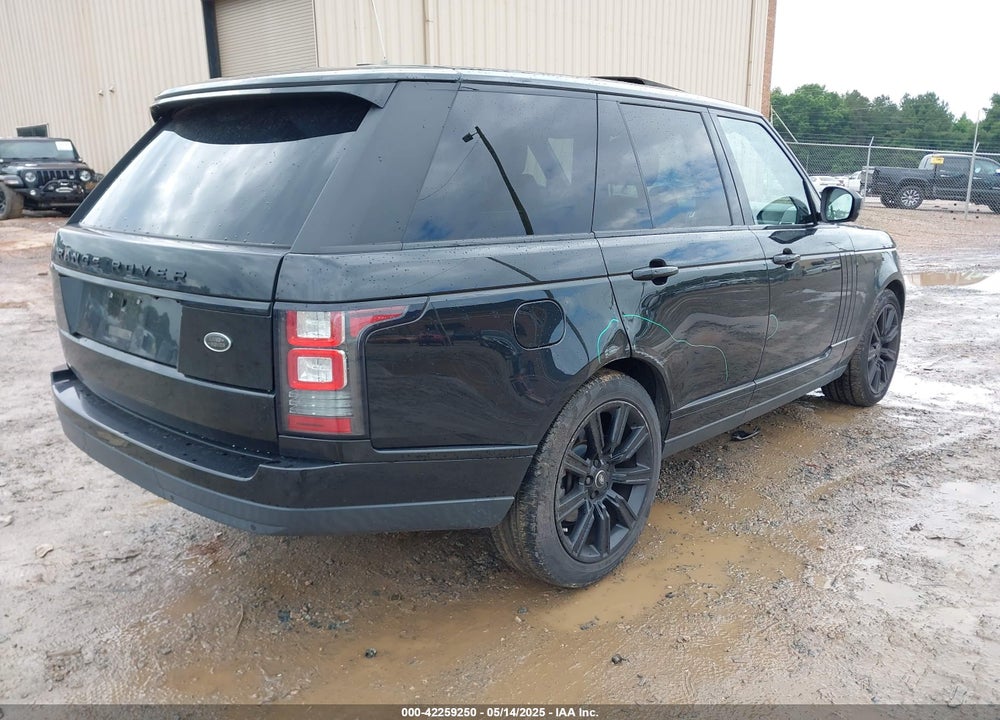 2015 LAND ROVER RANGE ROVER VIN: SALGS2VF8FA214859